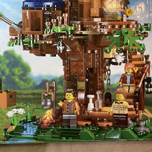 لگو کریتور خانه درختی 1027 قطعه مدل Yunri Bricks Blocks Tree House 33111_اسباب بازی